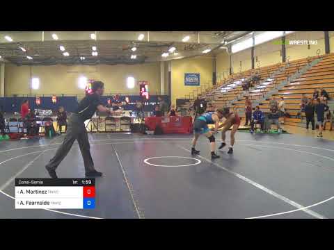 2018 FS WTT Challenge/Senior Women 50 Consi-Semis - Alleida Martinez (TMWC) Vs. Amy Fearnside (TMW