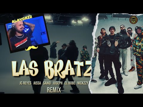 Reacción a un REMIX HISTÓRICO - Las Bratz Rmx - Aissa ft Saiko, Juseph, JC Reyes, Nickzzy y El bobe
