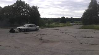 preview picture of video 'Sils Audi 90 diesel RWD drift 2.5TDI'