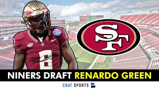 Renardo Green Selected By San Francisco 49ers With #64 Pick In 2nd Round Of 2024 NFL Draft