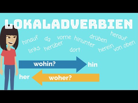 Learn German | Local Adverbs | Back and forth | Grammar | A2 | B1 | B2 | Adverbs | Where? | Top 10 |
