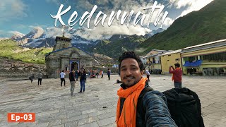 Kedarnath Yatra 2020, Sonprayag to Kedarnath Temple, 16km Trekking || Kedarnath Yatra Ep03