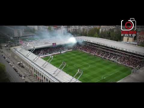 203 Wielkie Derby Krakowa #CRAwis z drona - CracoviaFOTO