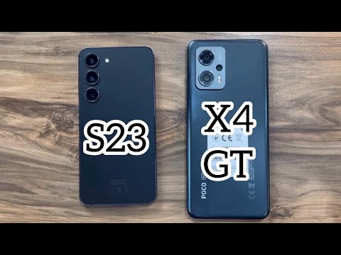 Samsung Galaxy S23 vs Poco X4 GT