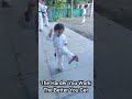 4 Year Old Karate Kid Front Kick Practice Shorts Fight Karate