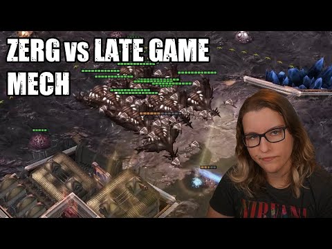 Zerg Versus Late Game Mech