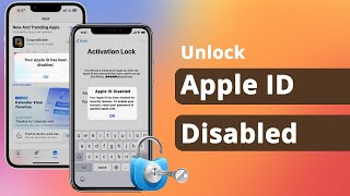 Apple ID Disabled? How to Unlock iCloud without Password 2024