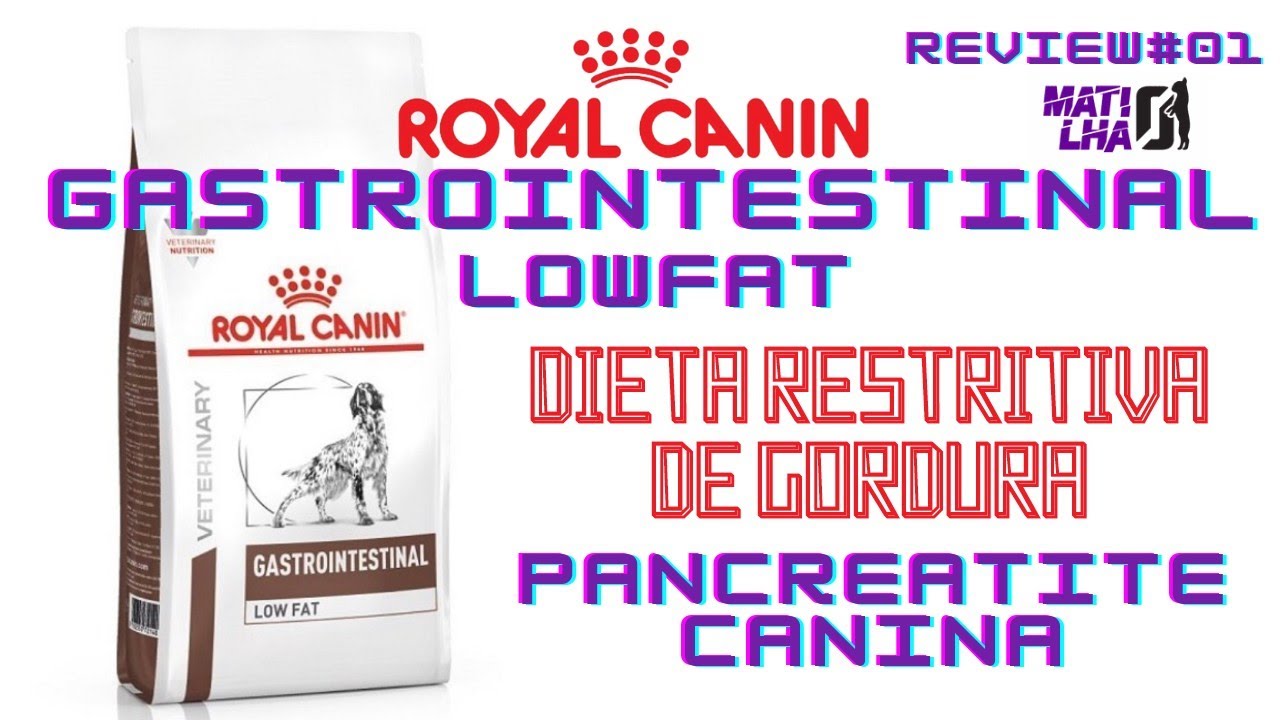 Royal Canin Gastrointestinal Lowfat - Pancreatite Canina