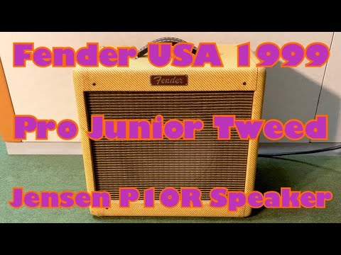 Fender USA 1999 Pro Junior Tweed w/ Jensen P10R Speaker