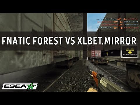 CS 1.6 Classic Throwback - Fnatic f0rest vs XLBET.mirror - Legendary Aim