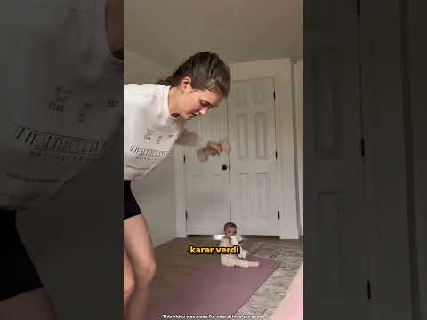 Anne, yaptığı her egzersizde bir kaza olacağını hayal ediyordu!