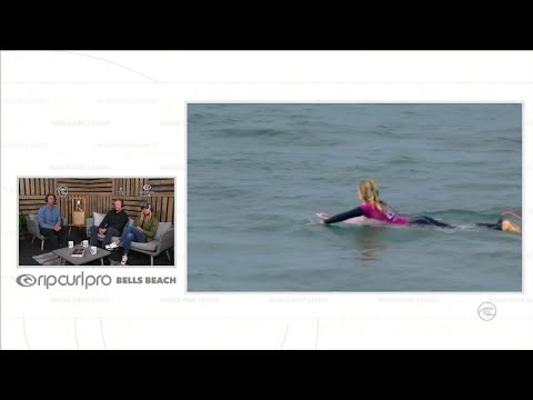 Gilmore vs. Macaulay vs. Enright - Round One, Heat 3 - Rip Curl Pro Bells Beach W 2019