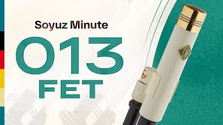 Video thumbnail for Soyuz Minute: 013 FET Small Diaphragm Condenser Microphone by SOYUZ MICROPHONES