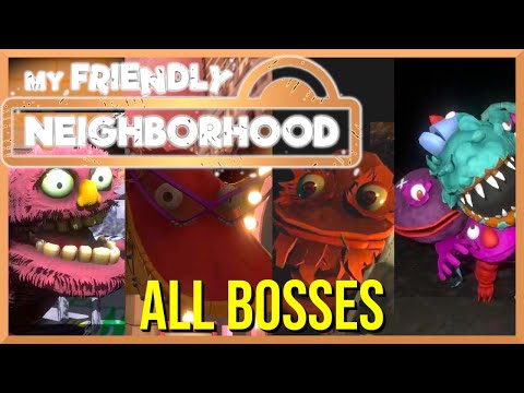 My Friendly Neighborhood ALL BOSSES - Help Puppets for True Ending