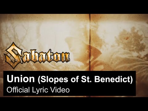 SABATON - Union [Slopes Of St. Benedict] (Official Lyric Video)