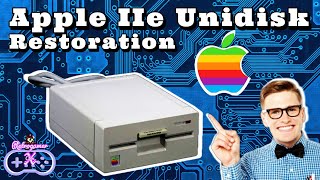 Apple IIe Unidisk Servicing and Cleaning Tutorial