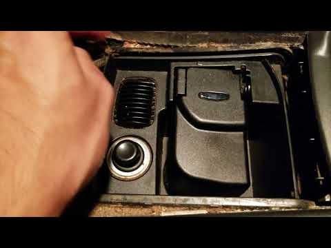 C230, Cl230, W230 C class Mercedes Benz center counsel compartment lid replacement