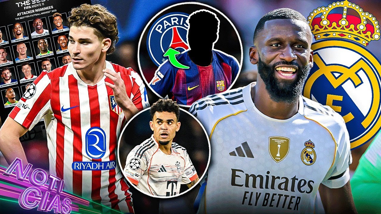 ¡¿Rüdiger se queda?! | ¡Polémica con Julián! | PSG busca central del Barça | "No era roja a Lucho"