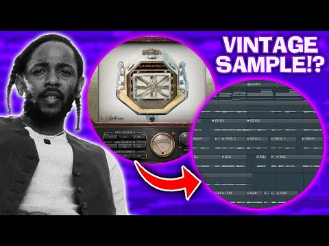 how to make the most realistic vintage soul samples for kendrick lamar!?