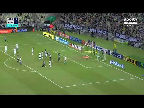 Gol do Ceará Hoje (Bruno Pacheco) Ceará 1x1 Corinthians