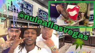 NuLeaf LasVegas Dispensary feat. “ rekles reks ” ( LAS VEGAS ARTIST ) VLOG