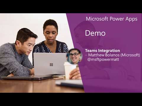 Microsoft Teams and Power Apps integration