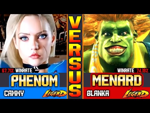 SF6 MenaRD (Blanka Vs Cammy) Phenom ▰ Street Fighter 6 Gameplay High Level