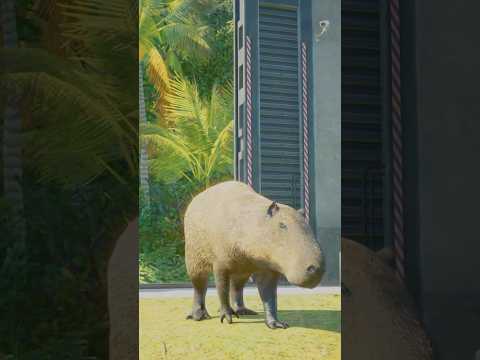 Capybara vs Ultimasaurus - Jurassic World Evolution 2.