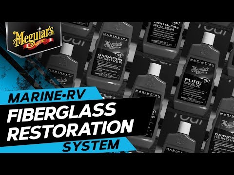 Meguiar’s Fiberglass Restoration System – Premium Marine Products To Restore Shine