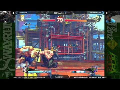 Apex 2012 - SSF4ae 2012 L11 - Dieminion VS EMP Santhrax