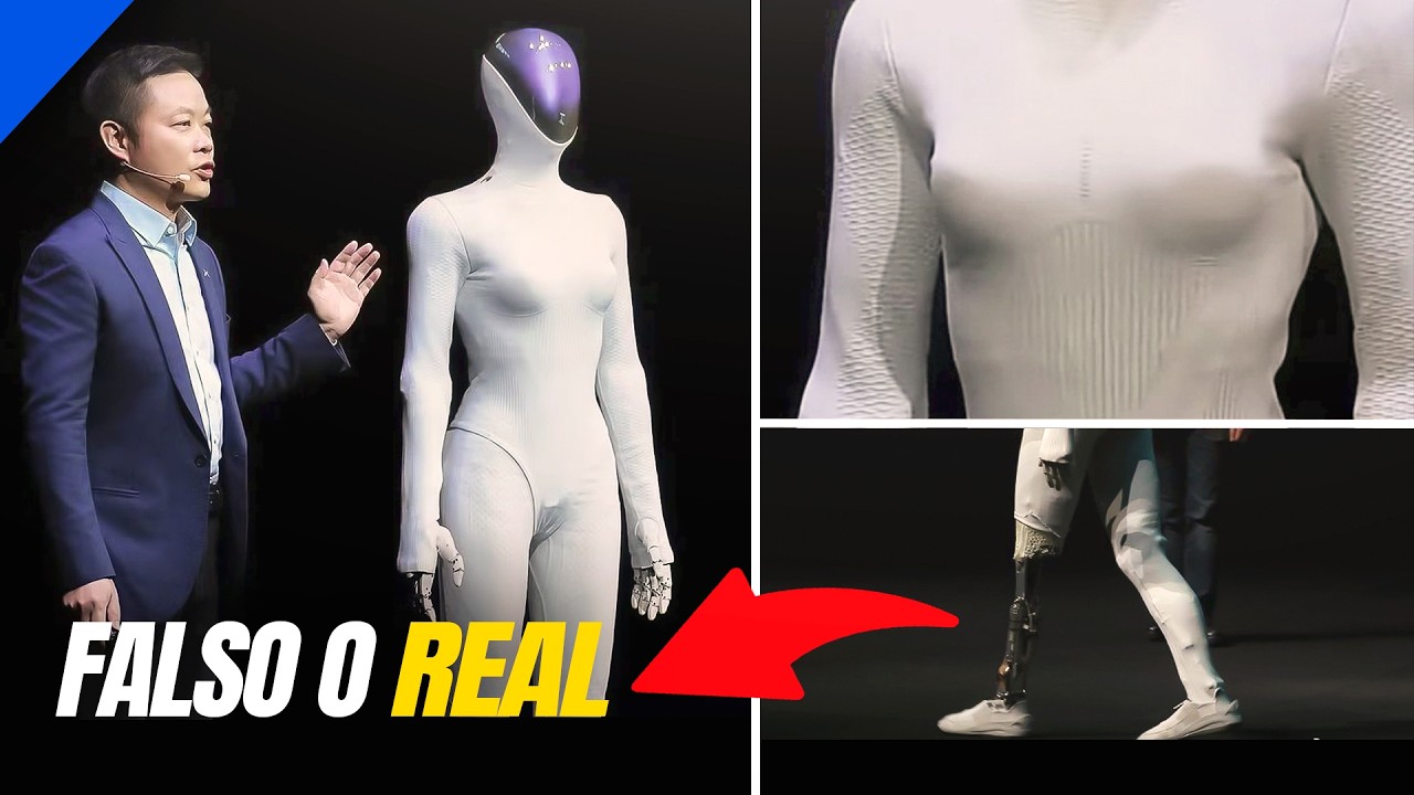 ROBOTS CAMINAN COMO HUMANO XPENG IRON