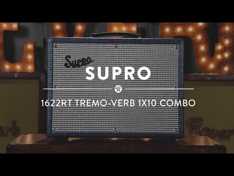 Supro Shootout: Vintage Tremo-Verb vs. New Tremo-Verb 1622RT | Reverb Demo