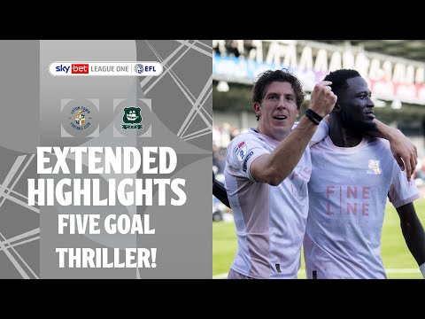 FIVE GOAL THRILLER! | Luton Town v Plymouth Argyle extended highlights