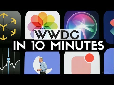 Apple WWDC 2018 Keynote Highlights in 10 Minutes! - iOS 12, macOS Mojave!