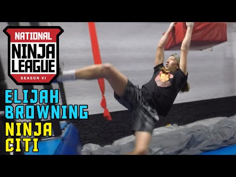 Elijah Browning 1st Place Ninja Citi | National Ninja League Season 6