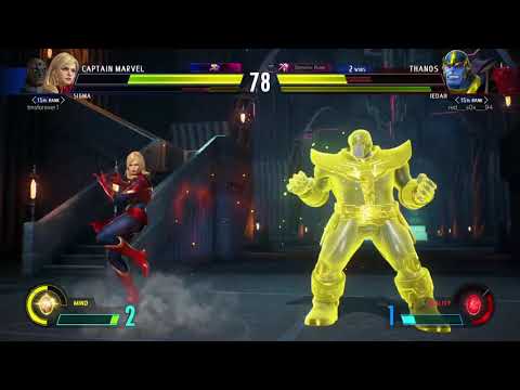 Marvel vs. Capcom Infinite: Sigma & Captain Marvel vs. Jedah & Thanos