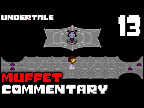 Undertale Walkthrough Part 13 - Muffet Boss Battle & The Multicolour Puzzle (Blind Run)