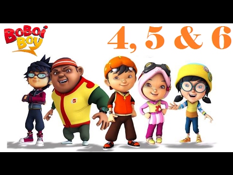 BoBoiBoy (English) -  Season 1 Episode 4, 5 & 6