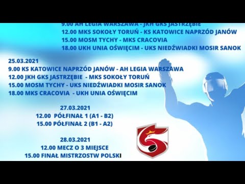 MKS Sokoły Toruń – UKH Unia Oświęcim