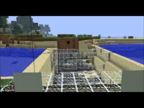 Opa liest Minecraft 247-262 Schlossbau und Glastrog
