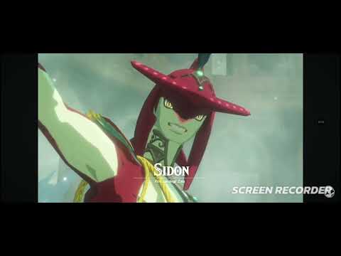 Sidon salva Mipha e Yunobo salva Daruk