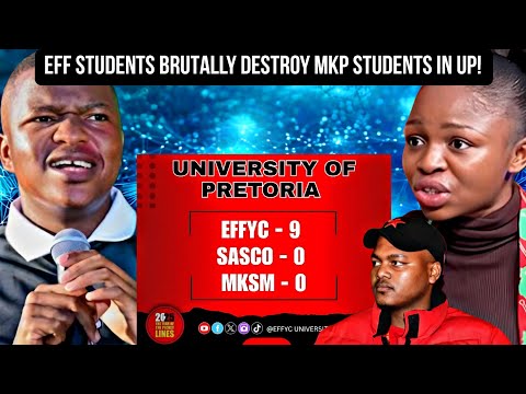 EFF STUDENTS BRUTALLY DESTROY MKP STUDENTS IN UNIVERSITY OF PRETORIA!