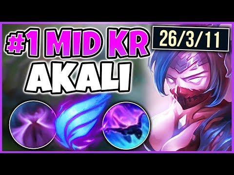 THIS #1 MID WORLD AKALI BUILD IS LEGIT INSANE! IG ROOKIE *NEW* AKALI BUILD - League of Legends