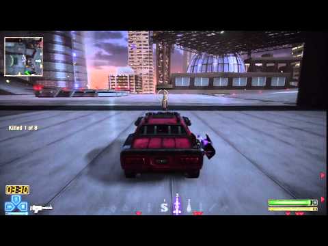 Twisted Metal PS3 Gameplay - Endurance Battle - LA Skyline | WikiGameGuides