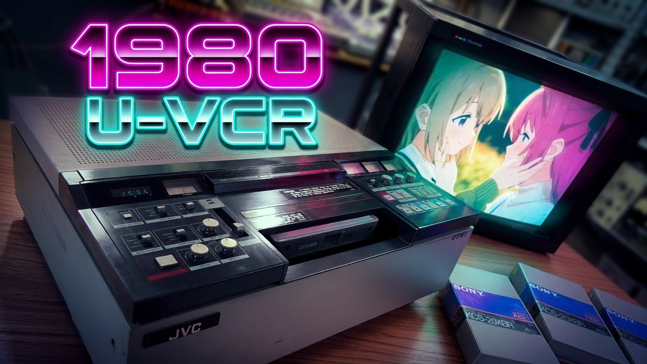 Il videoregistratore indistruttibile? Ho salvato un JVC U-VCR CR-8250E degli anni '80