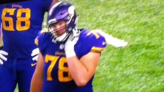 Sam bradford face mask not called Cowboys win the game, should have been a flag!