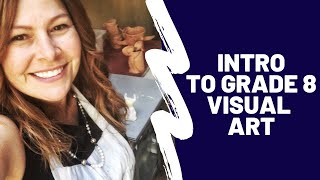 Grade 8 Visual Art Introduction for Students at Frankfurt International School