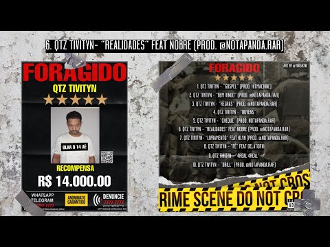 6. Tivityn - Realidades Feat Yung Nobre (Prod. @Notapanda.rar) (Official Áudio) [Álbum Foragido]