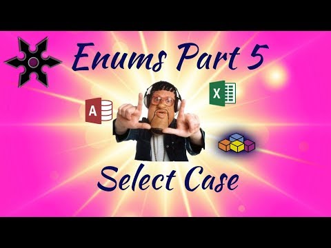 Understanding VBA Code: Enumerations Part 5 (Select Case)