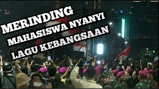 Download lagu MERINDING SAAT DEMO MAHASISWA MENYANYIKAN LAGU KEBANGSAAN mp3